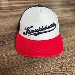 NWOT Knuckleheads Kids Trucker Flat Brim Hat